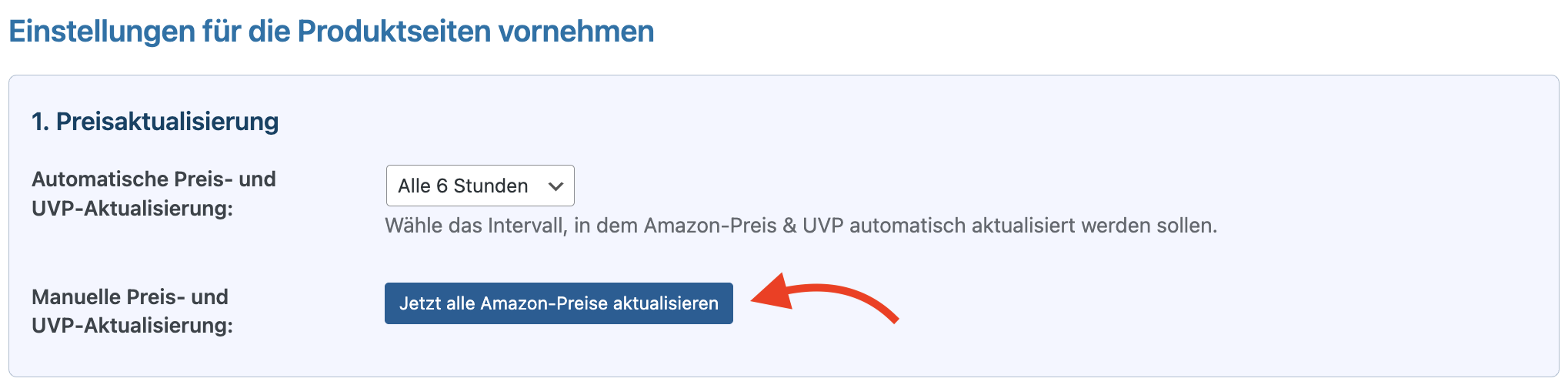 aktuelle Amazonpreis über Button im WordPress Backend beziehen aktuelle Amazonpreis über Button im WordPress Backend beziehen